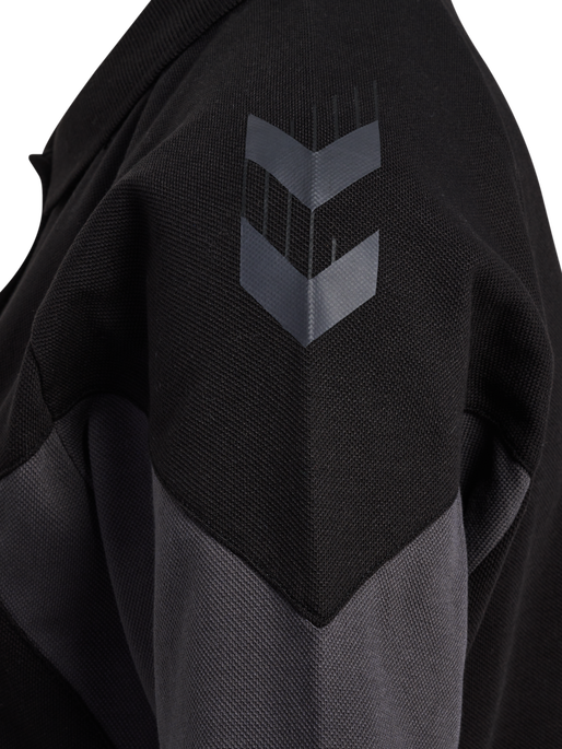 hmlTRAVEL POLO WOMAN, BLACK, packshot