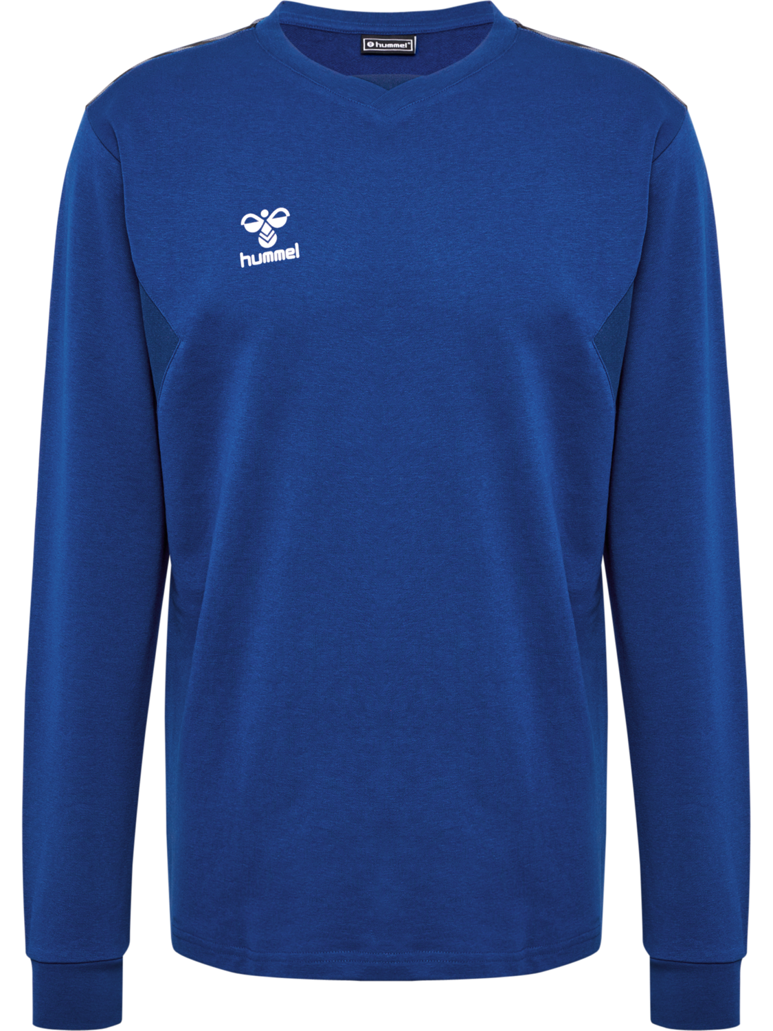 hmlAUTHENTIC CO TRAINING SWEAT, TRUE BLUE, packshot