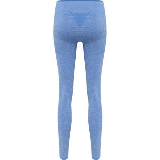 hmlMT UNA SEAMLESS MID WAIST TIGHTS, MARINA MELANGE hmlMT UNA SEAMLESS MID WAIST TIGHTS, MARINA MELANGE, packshot