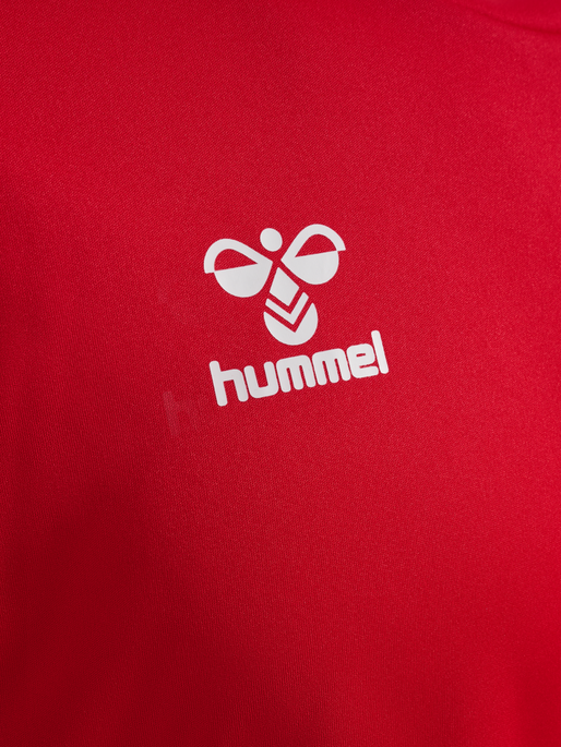 hmlESSENTIAL JERSEY S/S, TRUE RED, packshot