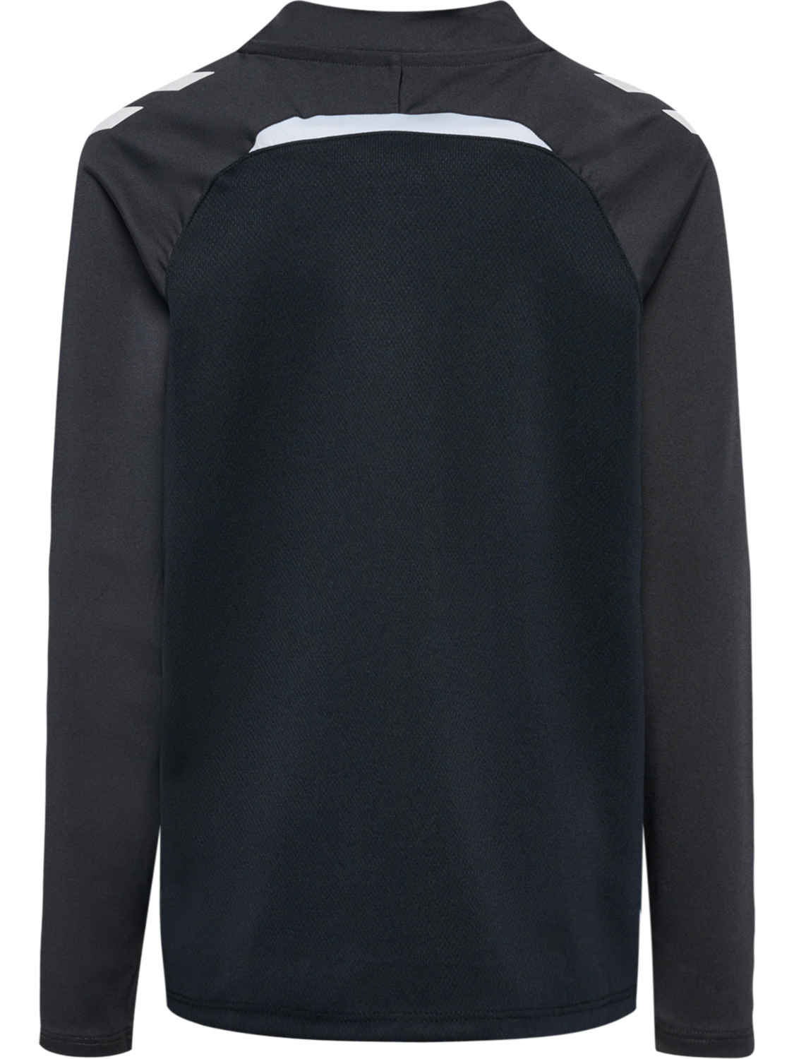 hmlLEAD 2.0 HALF ZIP KIDS, BLACK/ASPHALT, packshot