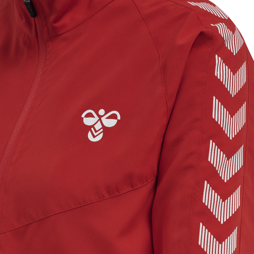 hmlGG12 TRACK JACKET WOMAN, AURA ORANGE, packshot