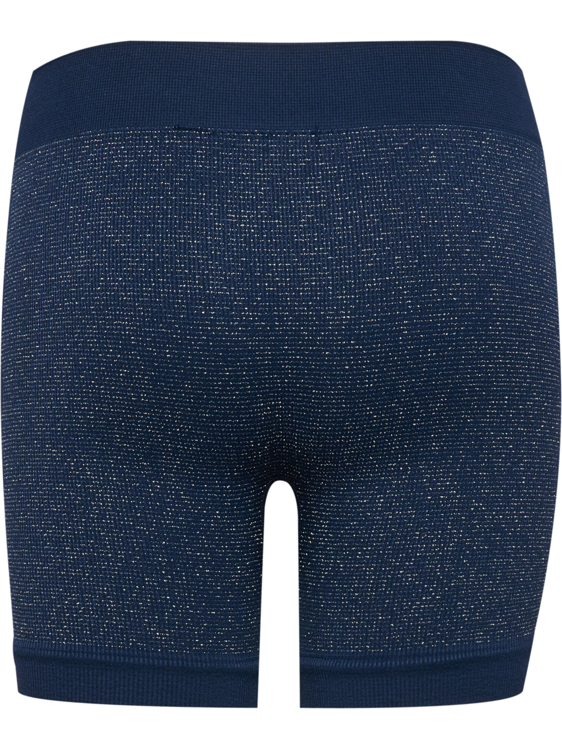 hmlJR SEAMLESS GLITTER SHORT TIGHTS, DRESS BLUES, packshot