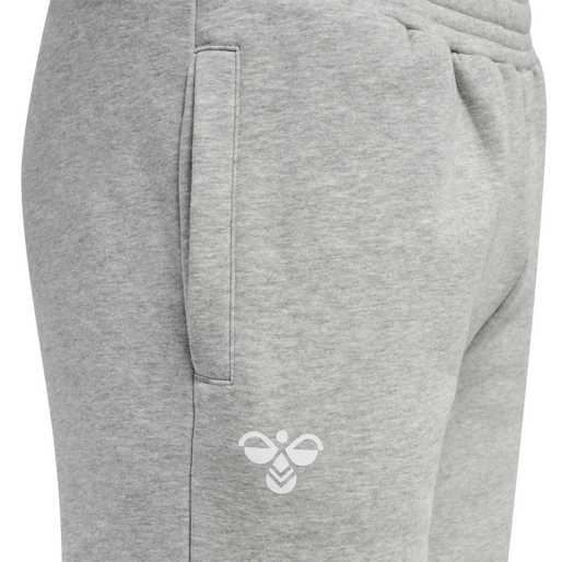 hmlGG12 SWEAT PANTS, GREY MELANGE, packshot