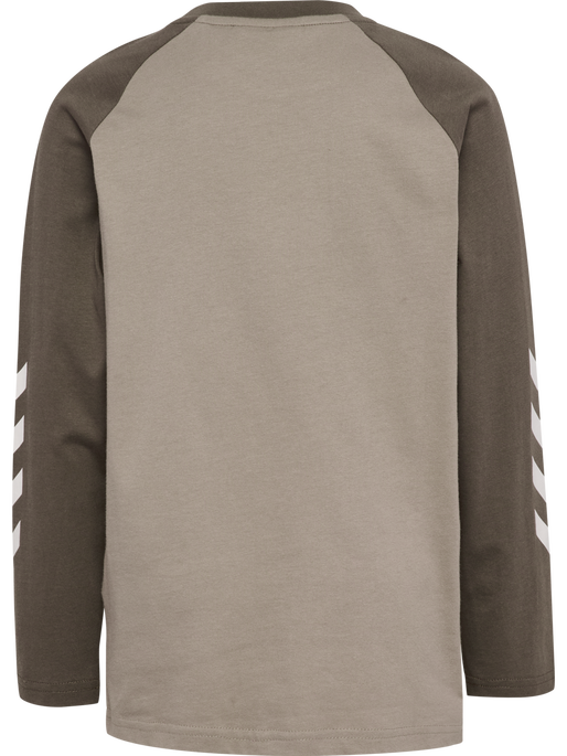 hmlJR LOGO T-SHIRT L/S, DARK NIGHT hmlJR LOGO T-SHIRT L/S, DARK NIGHT, packshot