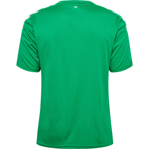 hmlCORE XK POLY JERSEY S/S, JELLY BEAN, packshot