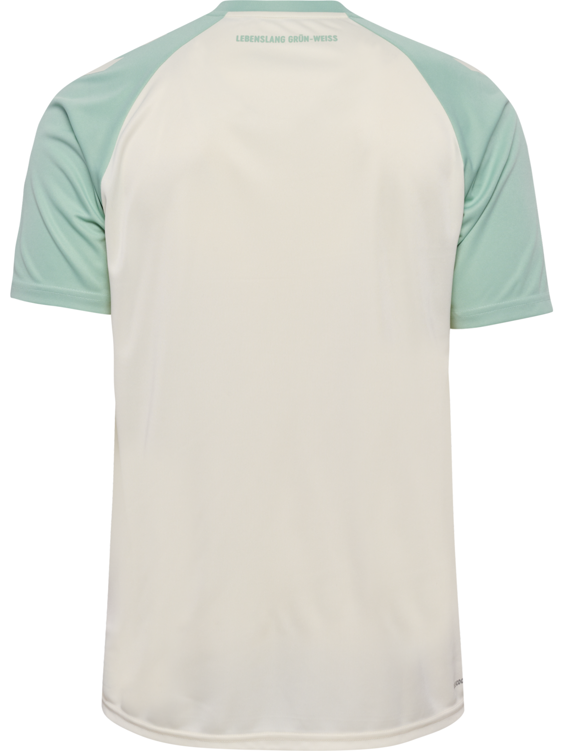 WER 24/25 AWAY JERSEY S/S, MARSHMELLOW/SILT GREEN, packshot