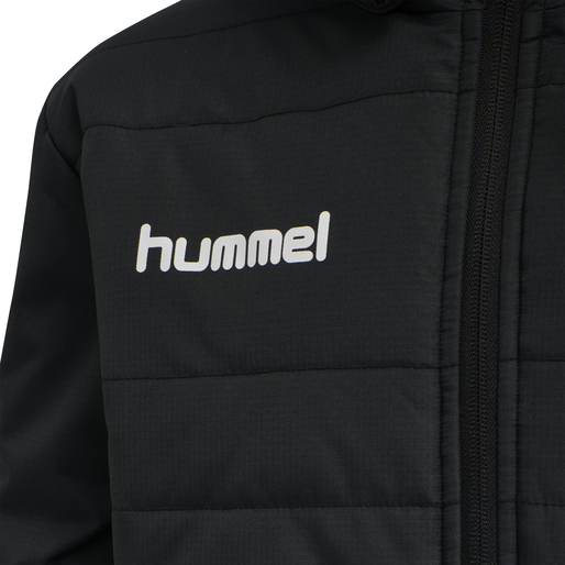 hmlPROMO SHORT BENCH JACKET KIDS, BLACK hmlPROMO SHORT BENCH JACKET KIDS, BLACK, packshot