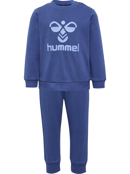 hmlARINE CREWSUIT, DARK DENIM, packshot