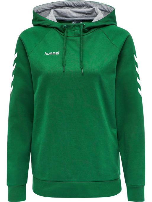 HMLGO COTTON HOODIE WOMAN, JELLY BEAN, packshot