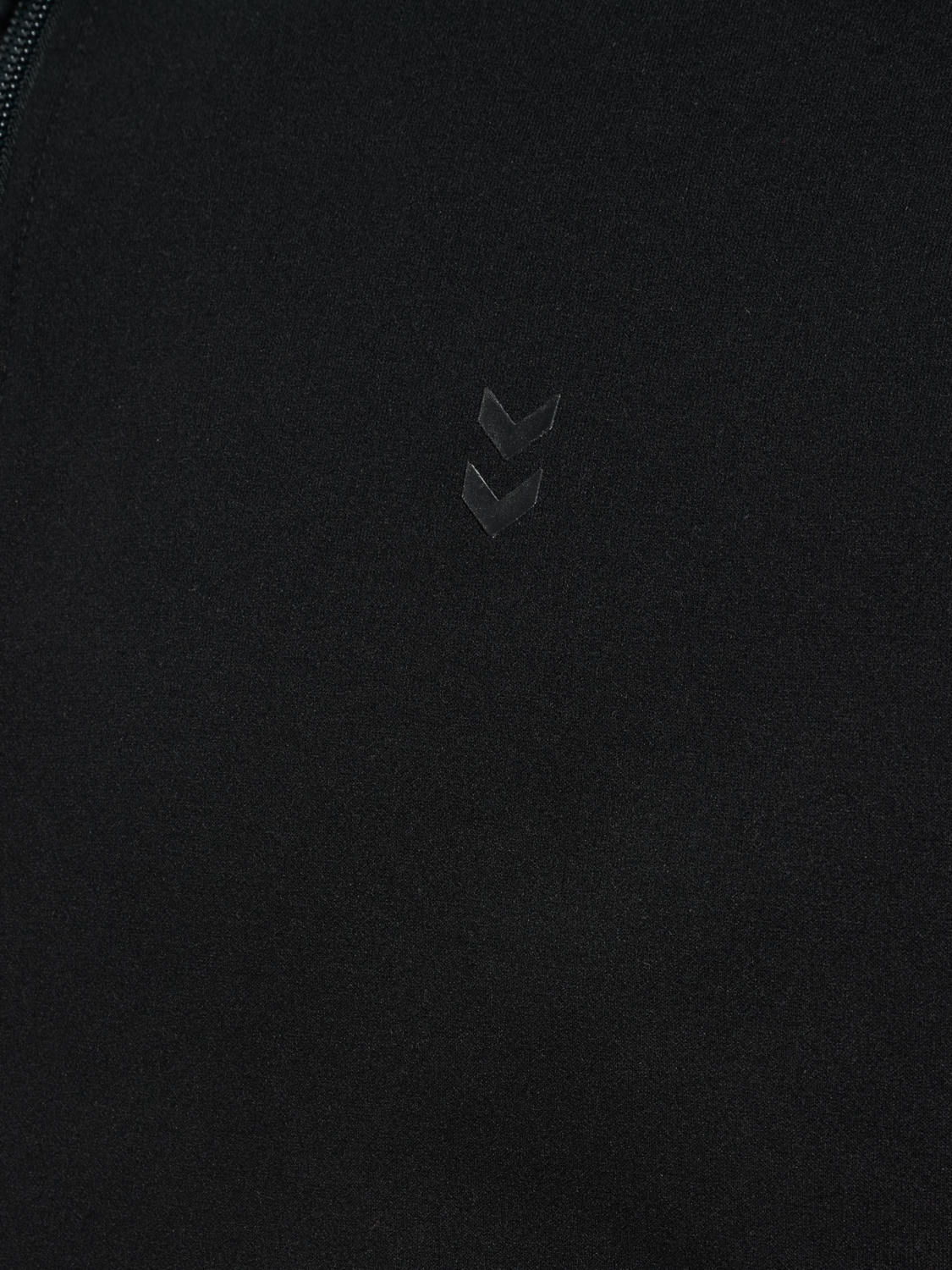 hmlDEFENDER ZIP HOODIE, BLACK, packshot