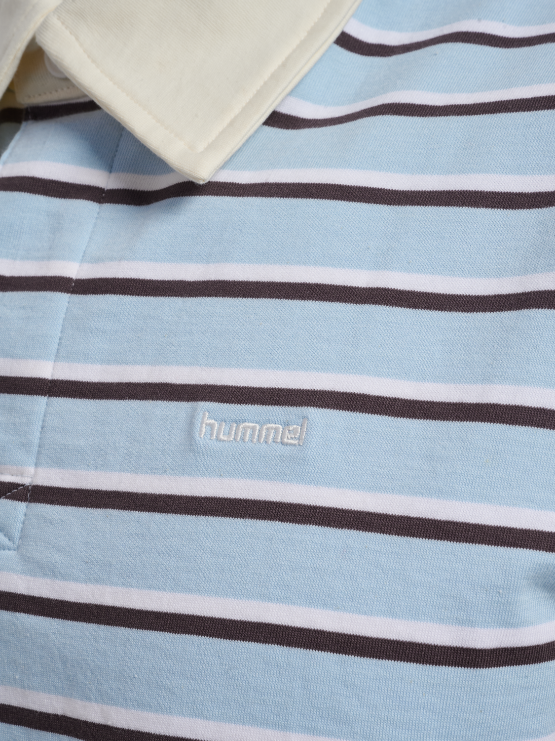 hmlI-D POLO S/S, FLOATY BLUE, packshot