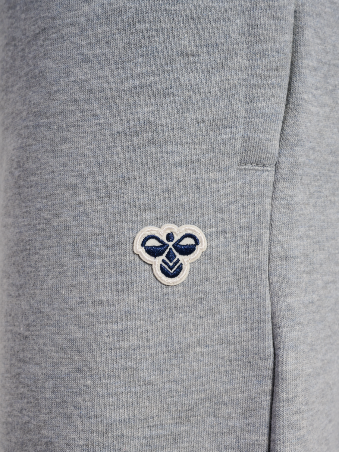 hmlJR LOOSE WL SWEATPANTS BEE, GREY MELANGE, packshot