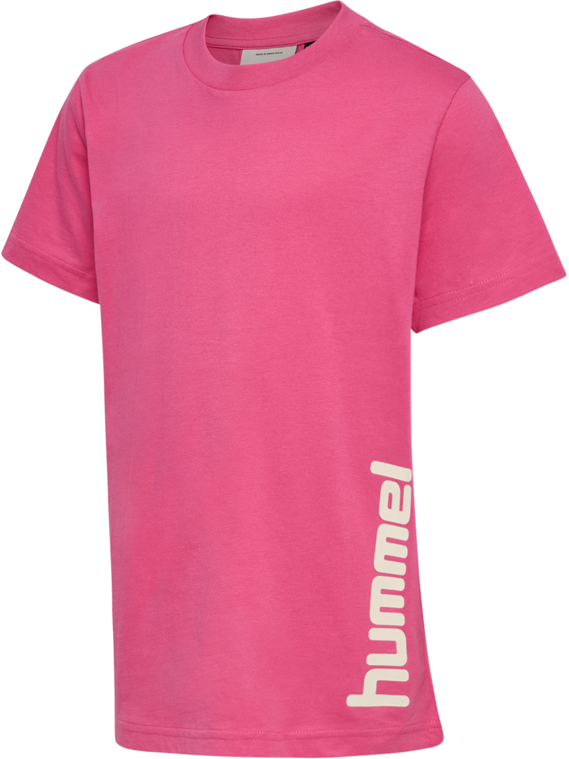 hmlJR REG GRAPHIC T-SHIRT S/S, PINK FLAMB&Egrave;, packshot