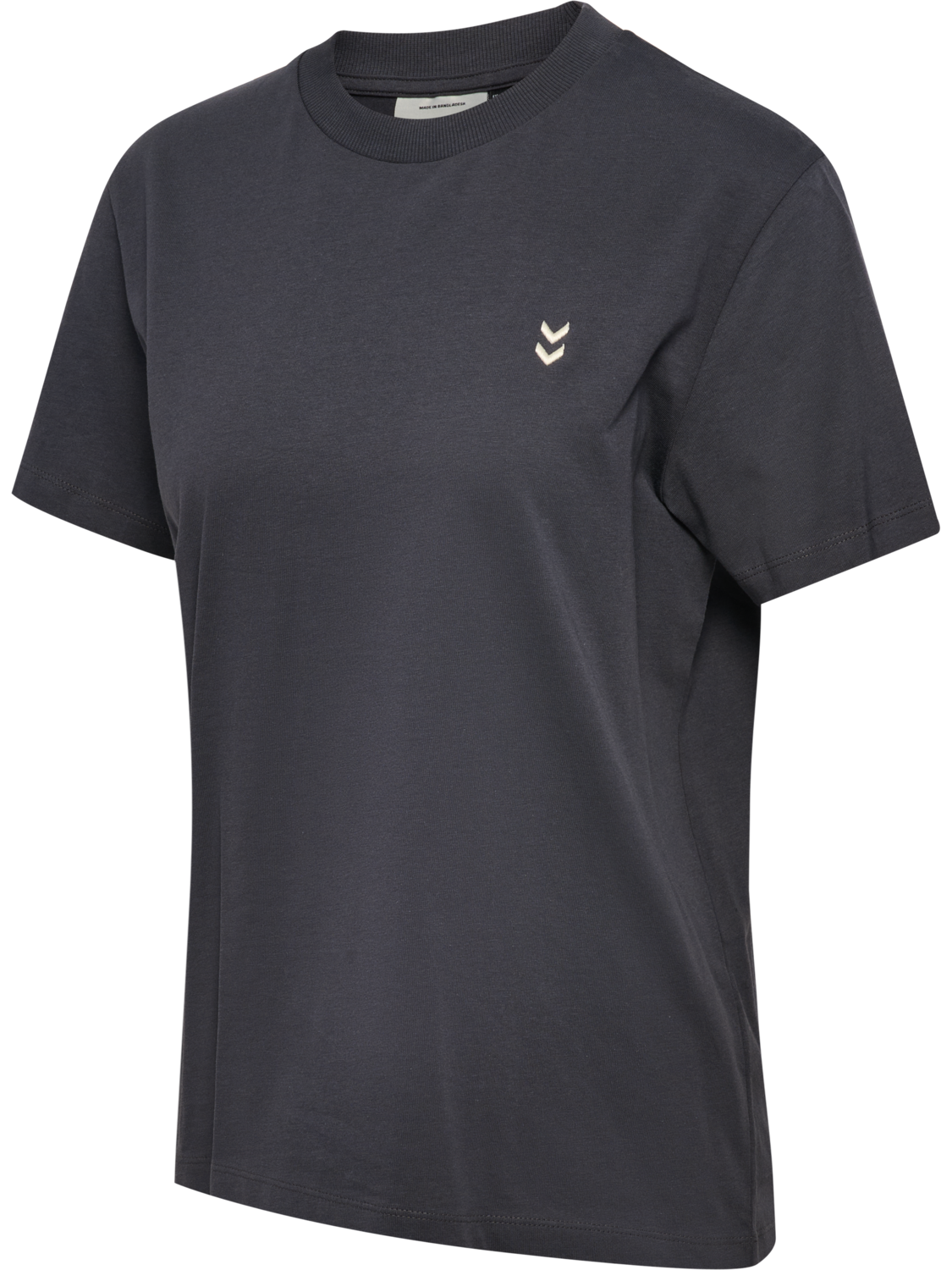 hmlPULSE W T-SHIRT, EBONY, packshot