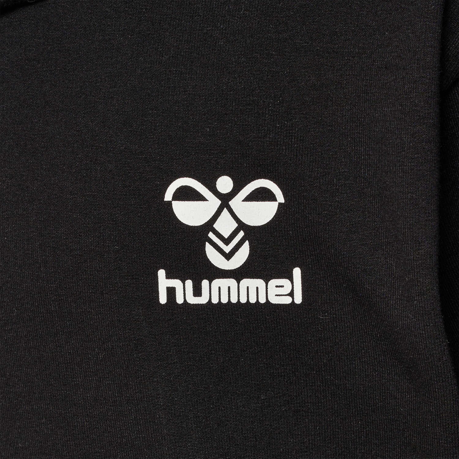 hmlDUE HOODIE, BLACK, packshot