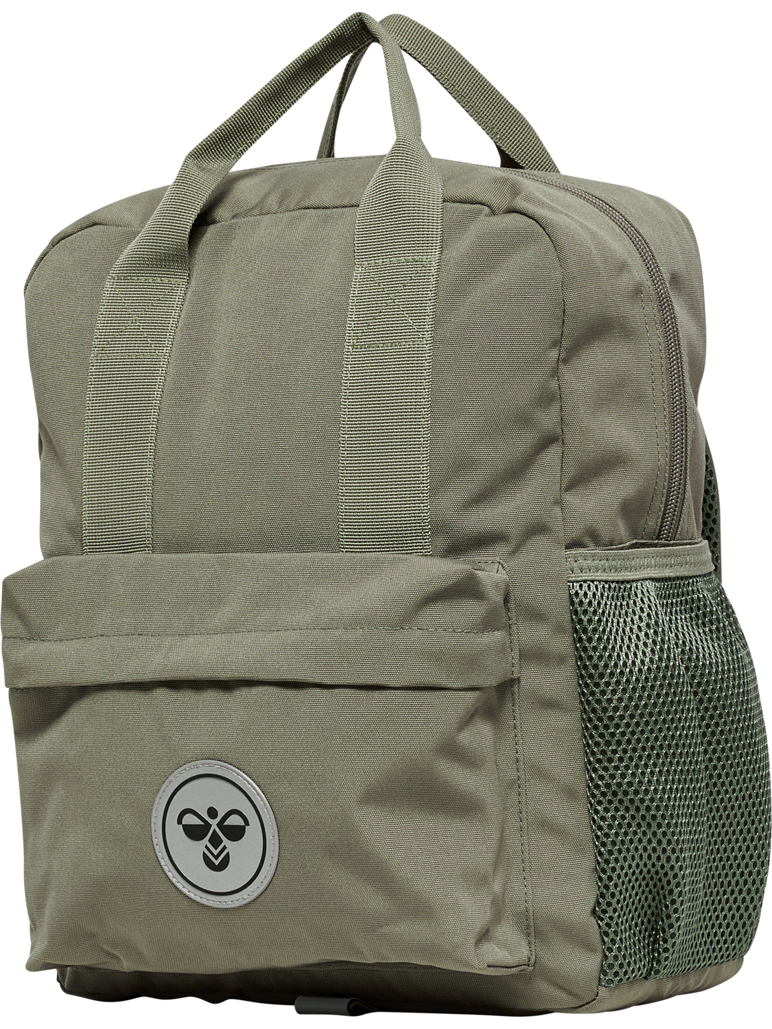 hmlJR JAZZ BACKPACK, CASTOR GRAY, packshot