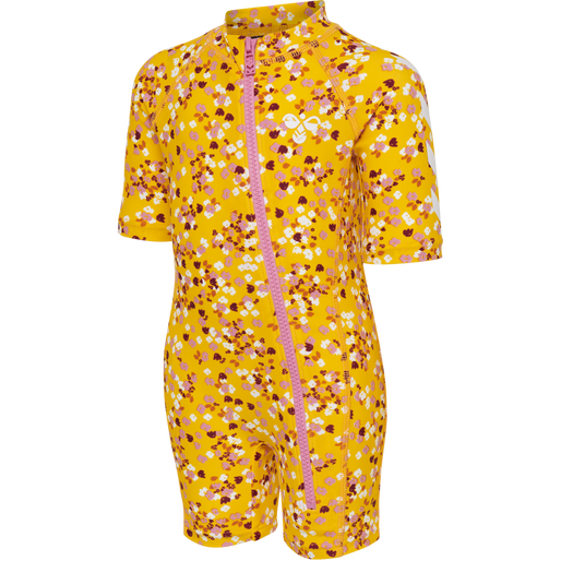 hmlBEACH SWIMSUIT, GOLDEN ROD, packshot