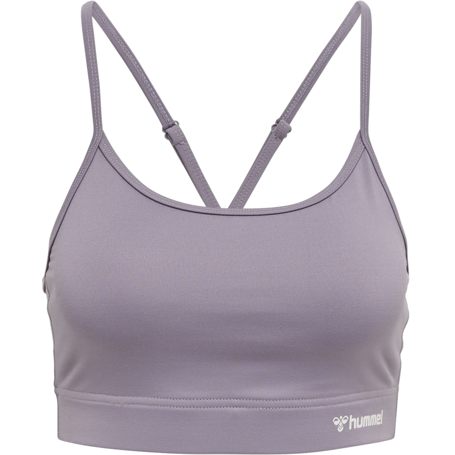 hmlMT CHIPO PADDED SPORTS BRA, MINIMAL GRAY, packshot