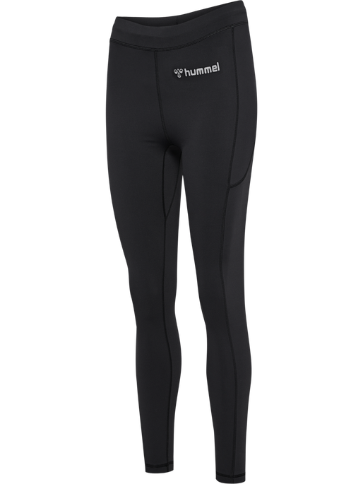 hmlRUN TIGHT WOMAN, BLACK hmlRUN TIGHT WOMAN, BLACK, packshot