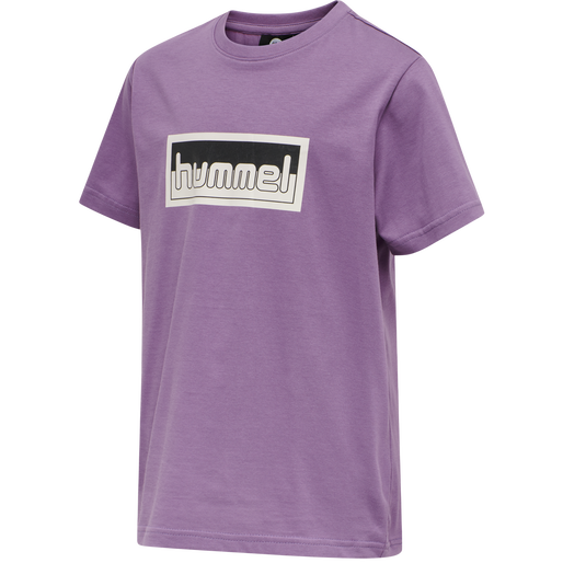 hmlMONO T-SHIRT S/S, CHINESE VIOLET, packshot