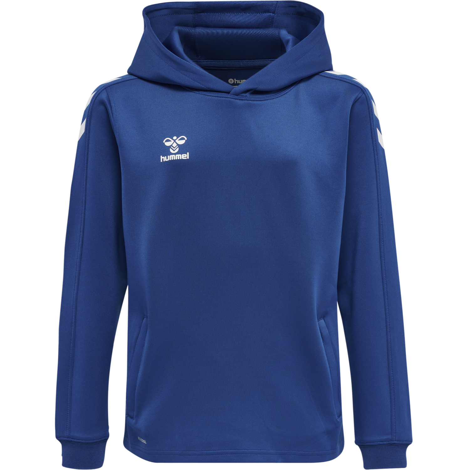 hmlCORE XK POLY KIDS SWEAT HOODIE, TRUE BLUE, packshot