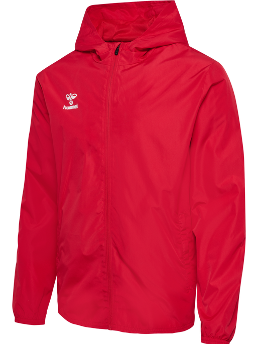 hmlESSENTIAL AW JACKET, TRUE RED, packshot