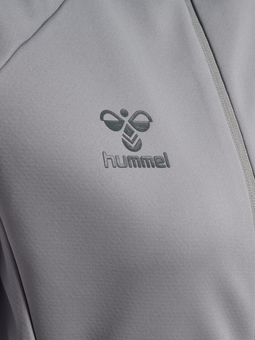 hmlCIMA 2.0 ZIP HOODIE WOMAN, ALLOY, packshot