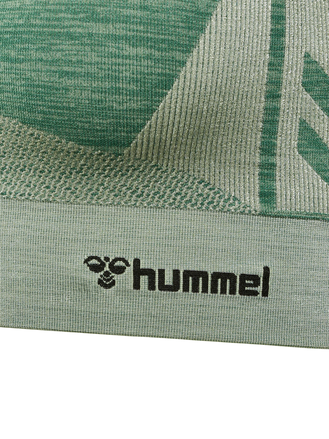 hmlCLEA SEAMLESS  SPORTS TOP, LAUREL WREATH/LILY PAD MELANGE, packshot