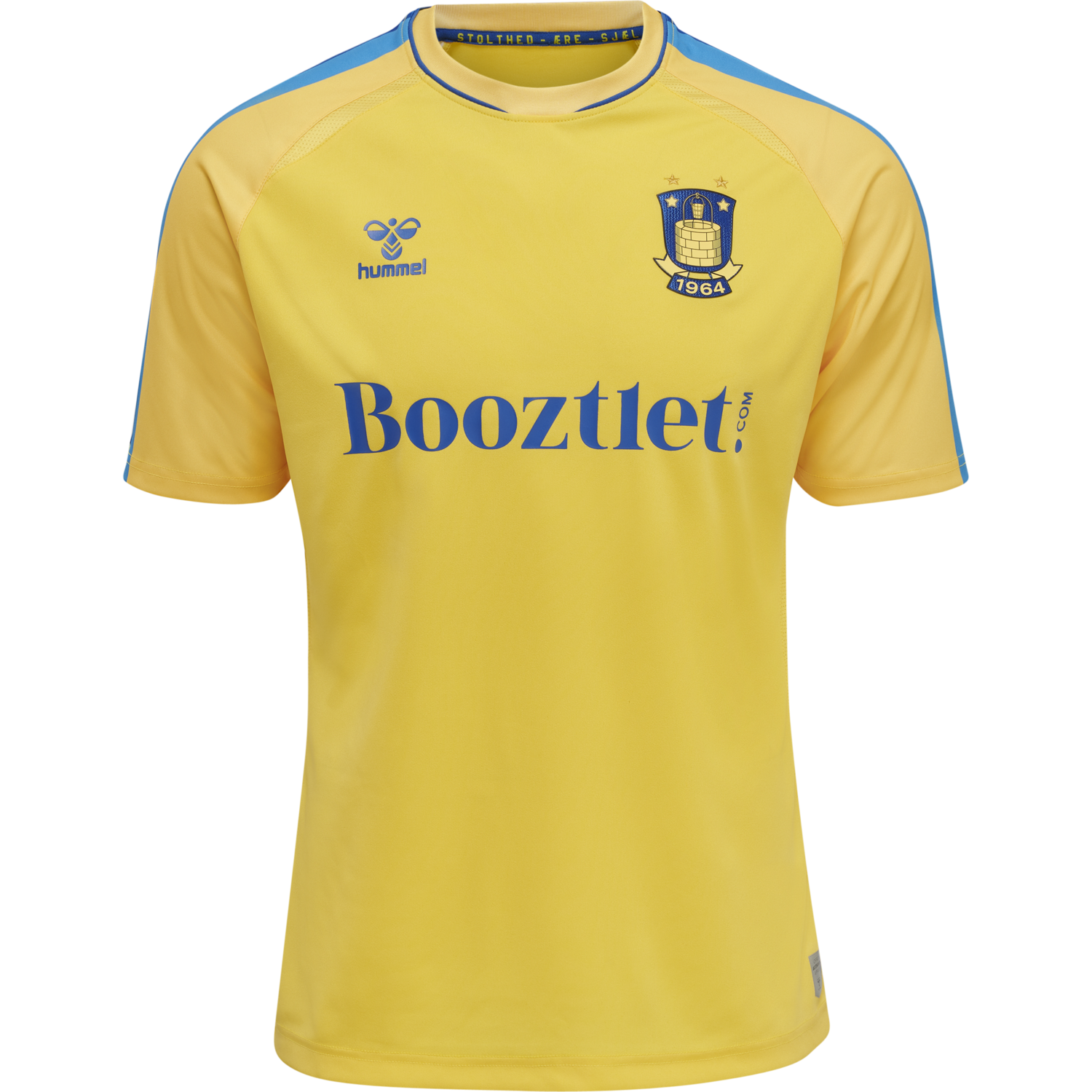 BR&Oslash;NDBY 21/22 HOME JERSEY S/S, 5102, packshot