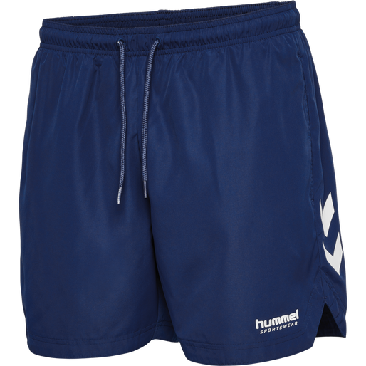 hmlNED SWIM SHORTS, PEACOAT, packshot