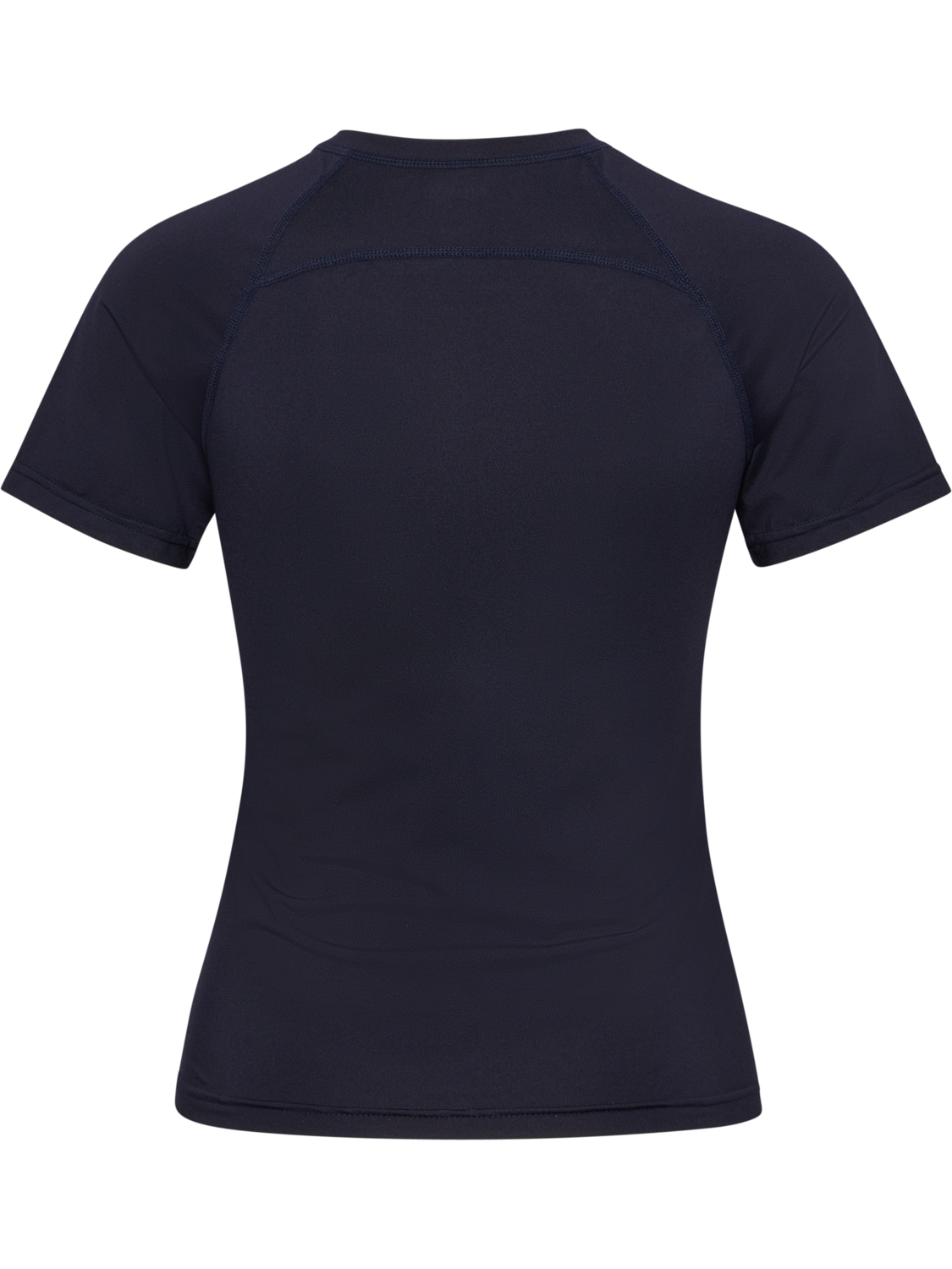 hmlPRIMA W HALF ZIP T-SHIRT S/S, NIGHT SKY, packshot