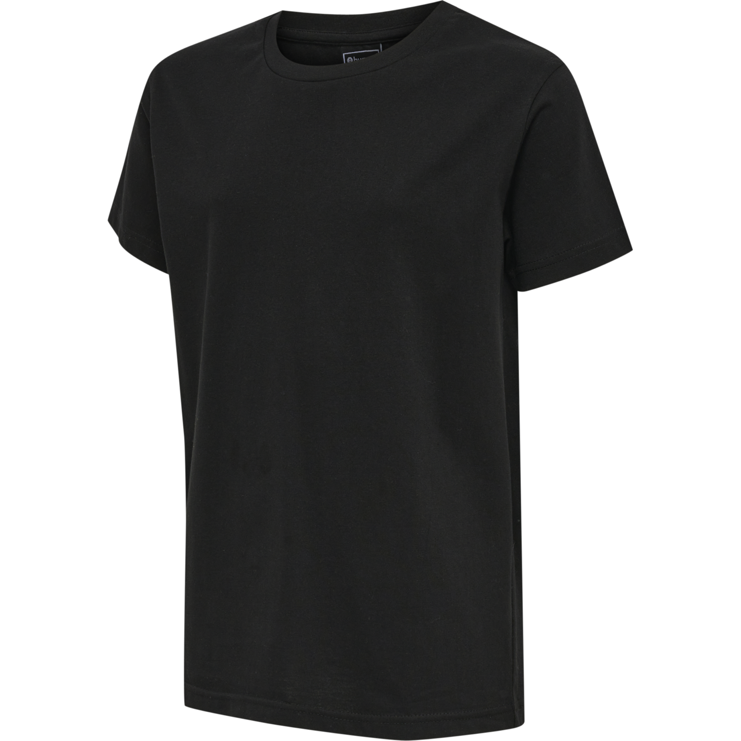 hmlRED BASIC T-SHIRT S/S KIDS, BLACK, packshot