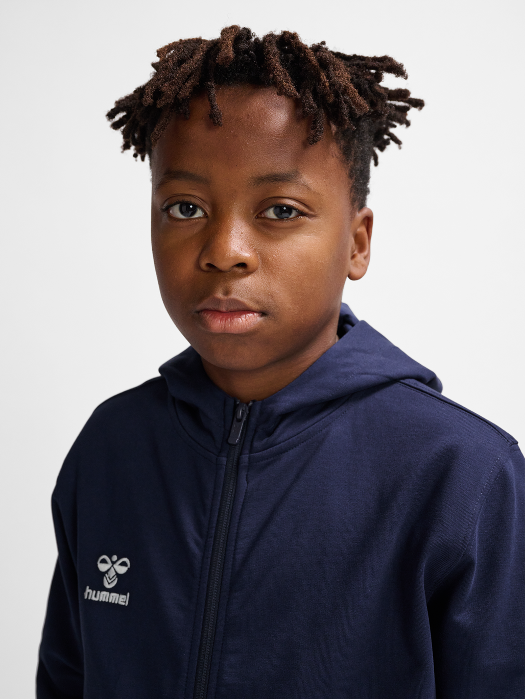 hummel GO 2.0 ZIP HOODIE KIDS MARINE hummelsport