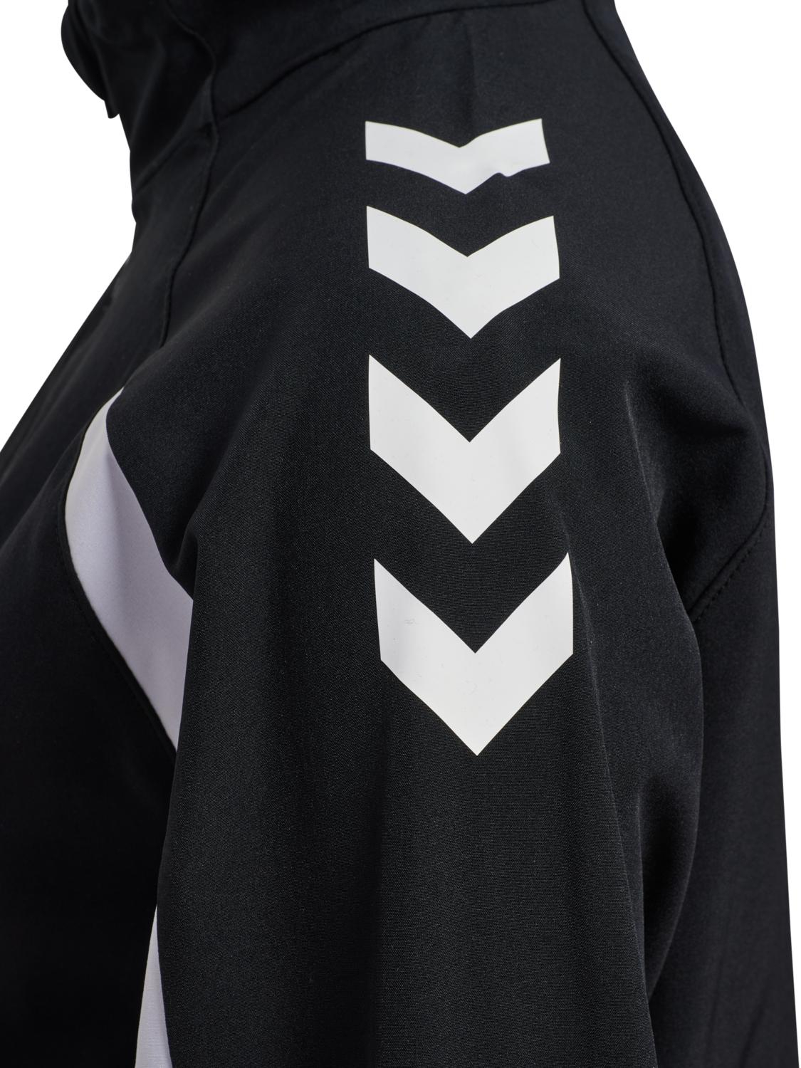 hmlCORE 2.0 WOVEN JACKET WOMAN, BLACK/WHITE, packshot