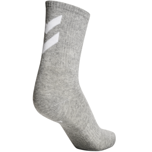hmlCHEVRON 6-PACK SOCKS, BLACK/WHITE/GREY hmlCHEVRON 6-PACK SOCKS, BLACK/WHITE/GREY, packshot