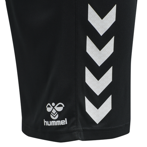 hmlCORE XK POLY SHORTS, BLACK hmlCORE XK POLY SHORTS, BLACK, packshot