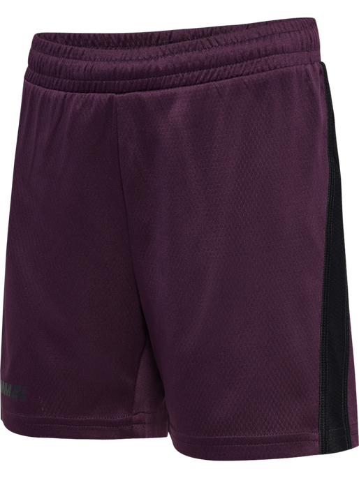 hmlMULTI PL SHORTS KIDS, PLUM PERFECT, packshot