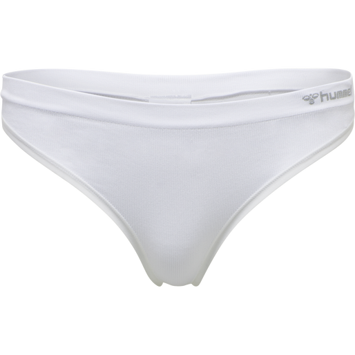 hmlJUNO SEAMLESS THONG, WHITE, packshot