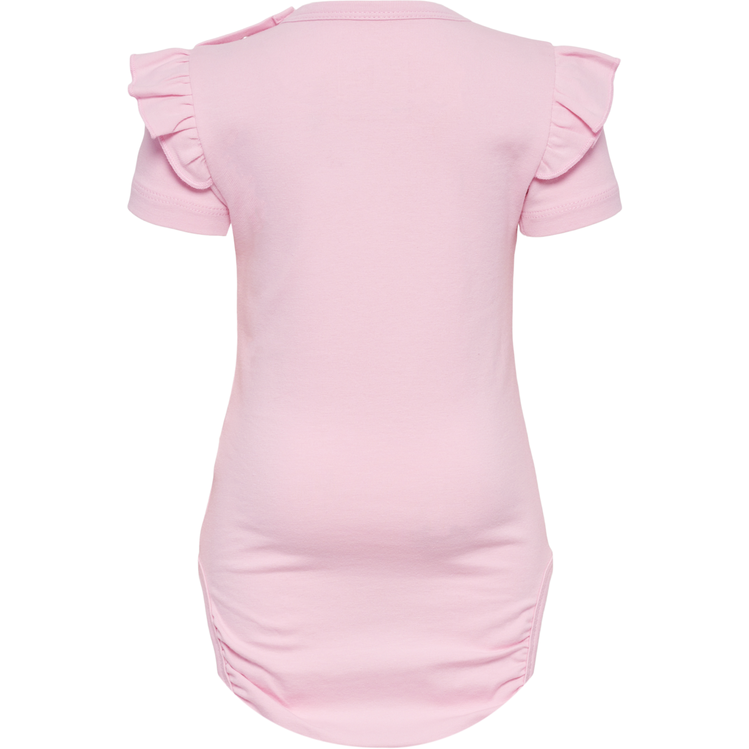 hmlDREAM RUFFLE BODY S/S, PARFAIT PINK, packshot