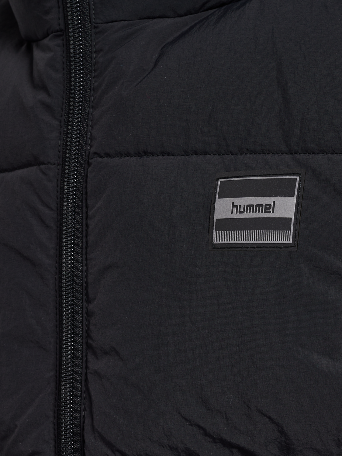 hmlCRISP TEX VEST, BLACK, packshot