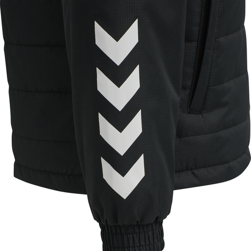 hmlPROMO SHORT BENCH JACKET KIDS, BLACK hmlPROMO SHORT BENCH JACKET KIDS, BLACK, packshot