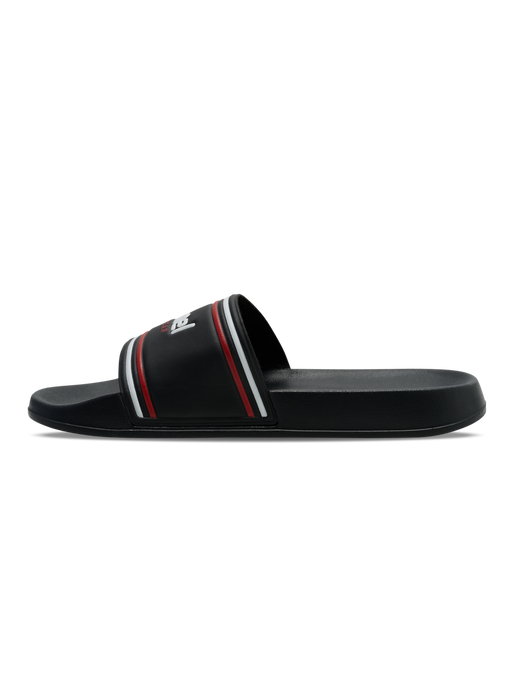 POOL SLIDE RT, BLACK/WHITE/RED POOL SLIDE RT, BLACK/WHITE/RED, packshot