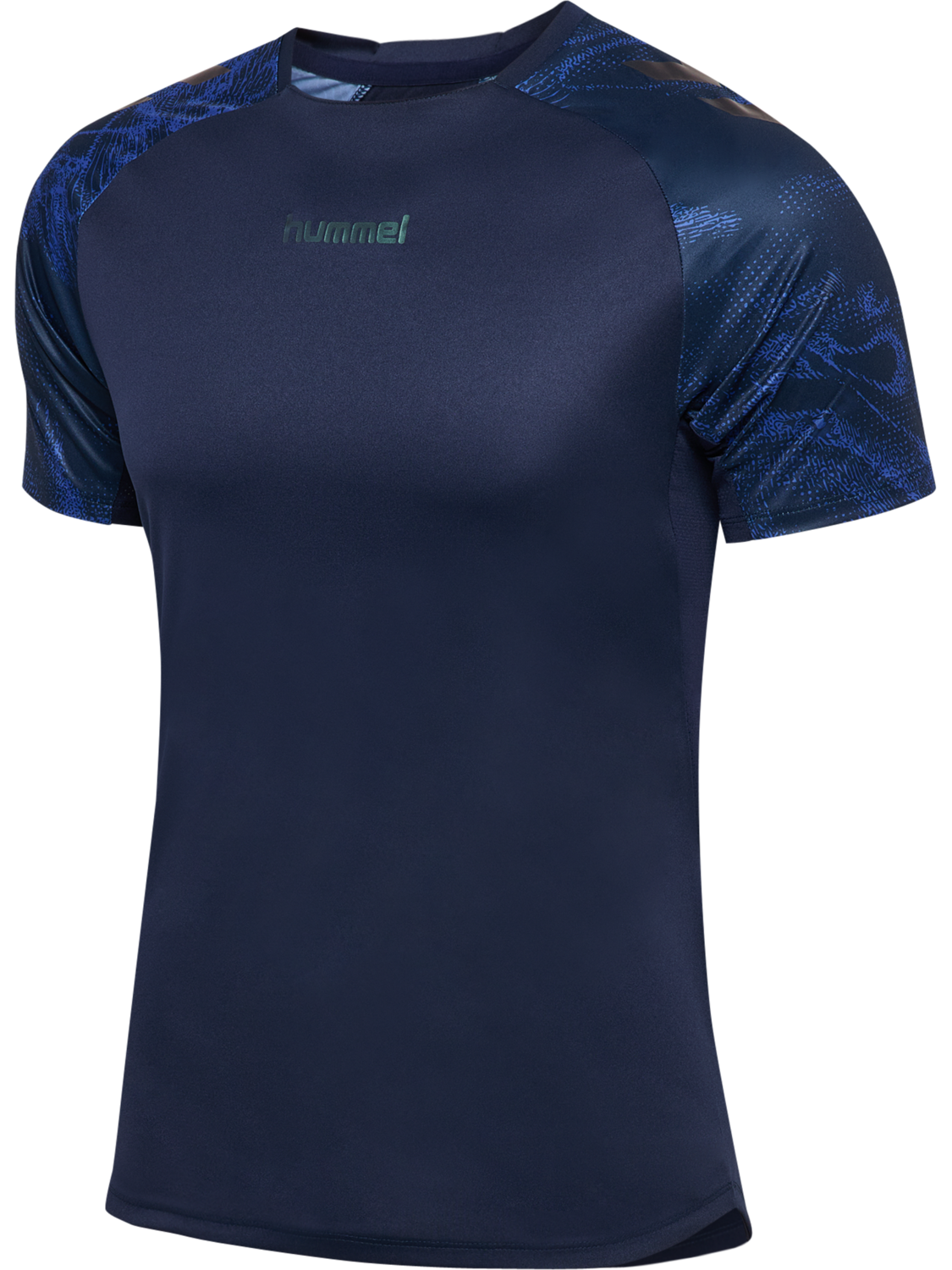 hmlBLAZE26 PRO TRAINING JERSEY S/S, MARINE, packshot