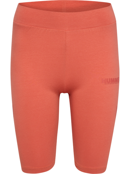 hmlLEGACY WOMAN TIGHT SHORTS, APRICOT BRANDY, packshot