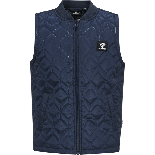 hmlKULE THERMO VEST, BLACK IRIS, packshot