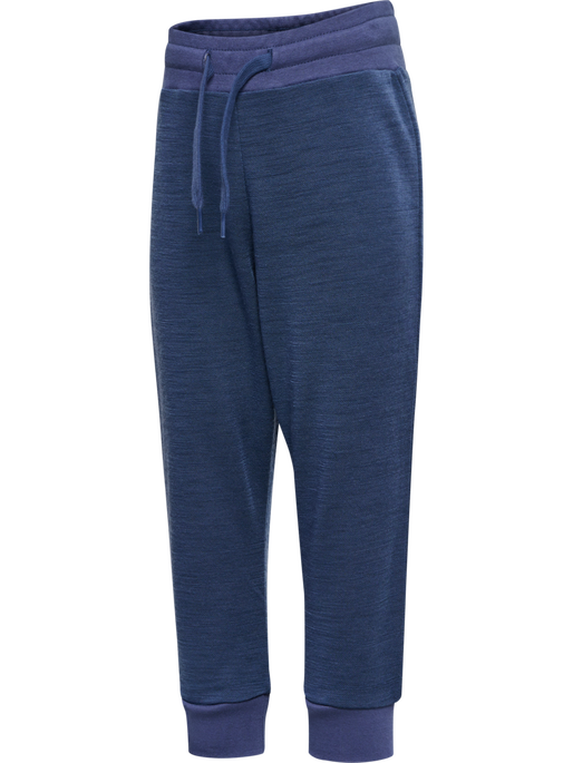 hmlMINI WOOL PANTS, VINTAGE INDIGO, packshot