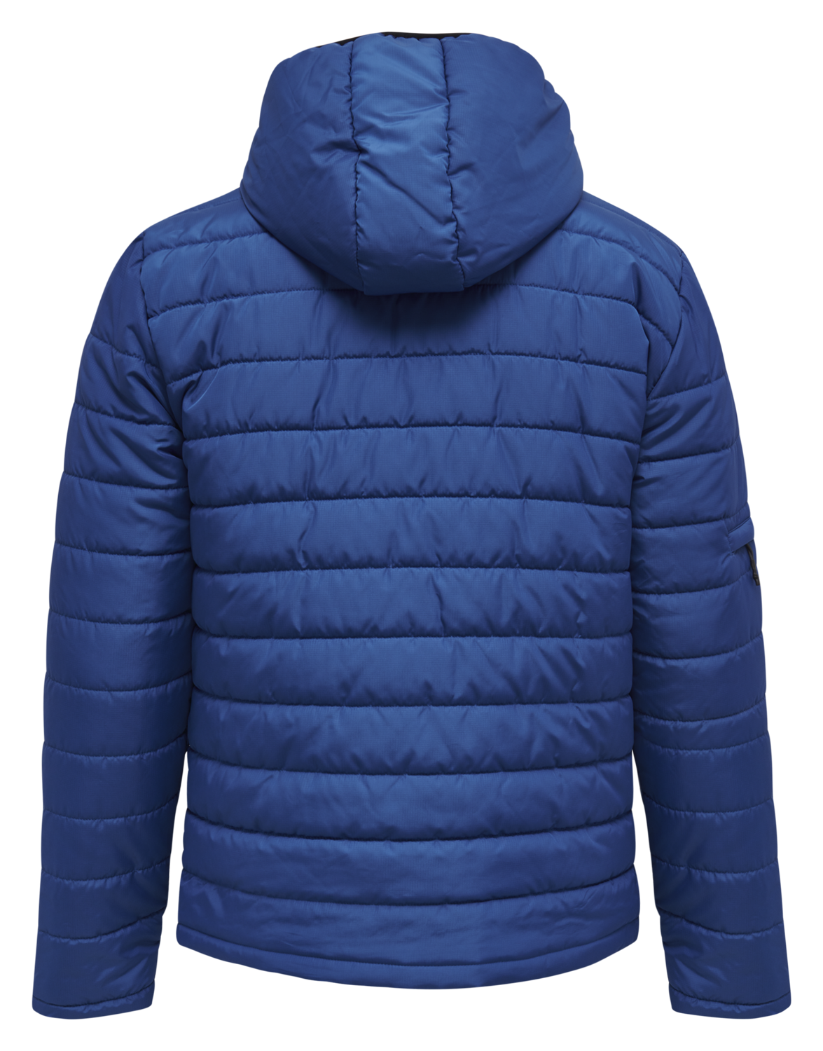 hmlNORTH QUILTED HOOD JACKET, TRUE BLUE, packshot