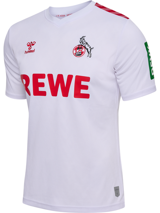 1FCK 23/24 HOME JERSEY S/S, WHITE/TRUE RED, packshot