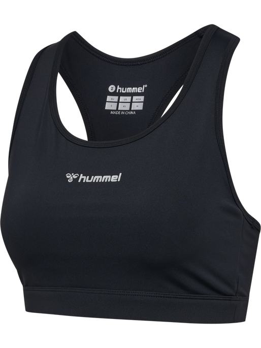 hmlBL PERFORMANCE SPORTS BRA, BLACK, packshot